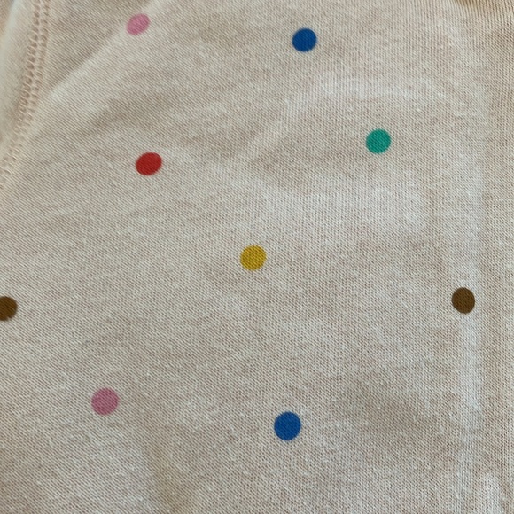 Mini Boden girls polka dot zip-up hoodie size 13-14 - Picture 2 of 4